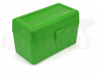 MTM Klappdeckelbox RL-50 grün für 50 Patronen: 6,5x64-458 Mag.