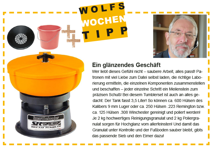 Grauwolf Wochentipp - Smart Reloader Tumbler Set